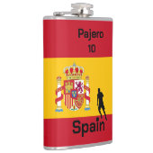 Spaans Voetbal, aanpasbaar Heupfles (Rechts)