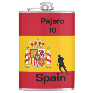 Spaans Voetbal, aanpasbaar Heupfles