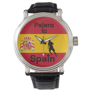 Spaans Voetbal, aanpasbaar Horloge