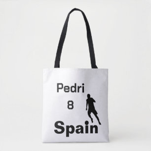 Spaans Voetbal, aanpasbaar Tote Bag