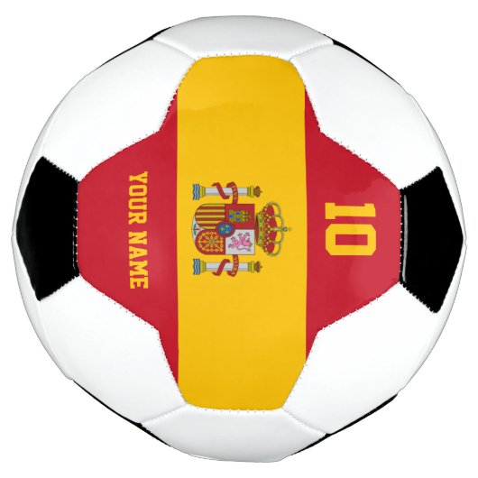 Spaans voetbal met aangepast nummer (Gedraaid)