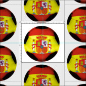 Spaans Voetbal Stof (Delen)