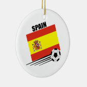 Spaans voetbalteam keramisch ornament (Rechts)