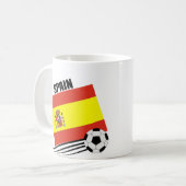Spaans voetbalteam koffiemok (Voorkant links)
