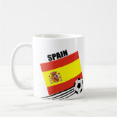 Spaans voetbalteam koffiemok (Links)
