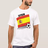 Spaans voetbalteam t-shirt (Voorkant)