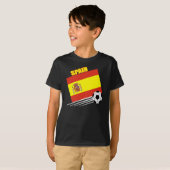 Spaans voetbalteam t-shirt (Voorkant volledig)