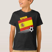 Spaans voetbalteam t-shirt (Voorkant)