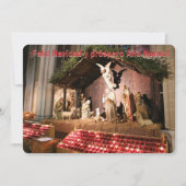 Spaans Vrolijk Kerstfeest van NYC Geboorte Scène Feestdagenkaart (Voorkant)