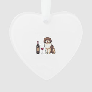Spaans Water en wijn Grappige hond 1 Ornament