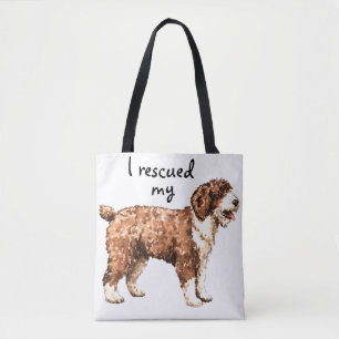 Spaans waterdeg redden tote bag