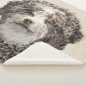 Spaans waterhondenschilderij - Kute Original Dog A Sherpa Deken (3/4)