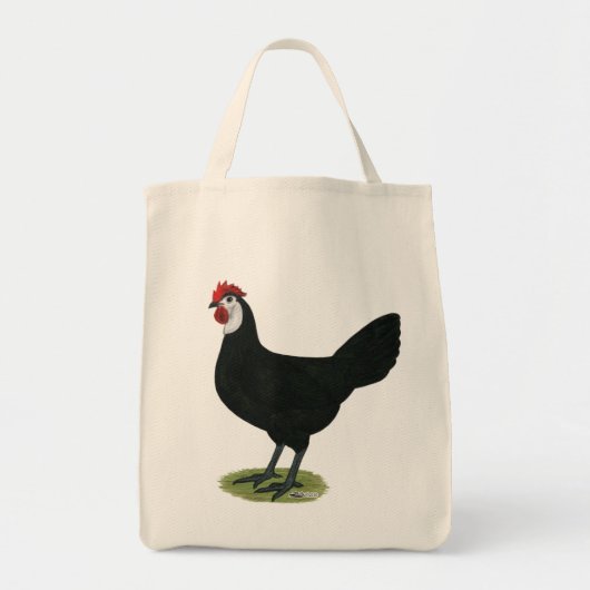 Spaans: witte hond tote bag (Voorkant)