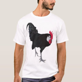Spaans witte zwarte roestster t-shirt