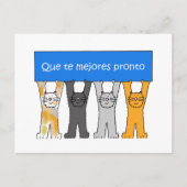 Spaans wordt snel beter briefkaart (Voorkant)