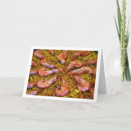 Spaans zeewiertje kaart (Voorkant)