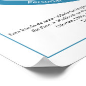 Spaans Zelfzorgwiel Poster (Hoek)