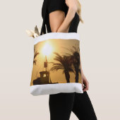 Spaans zonneschip Palms Foto Canvas tas (Dichtbij)