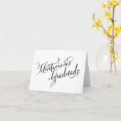 Spaanse Afstudeerder Kaart | Felicitaciones Gradua (Gele Bloem)