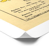 Spaanse Amerikaanse Oorlogskaart 1898 Poster (Hoek)