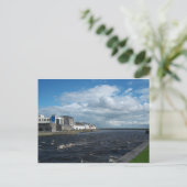 Spaanse Arch en Long Walk, Galway. Briefkaart (Staand voorkant)