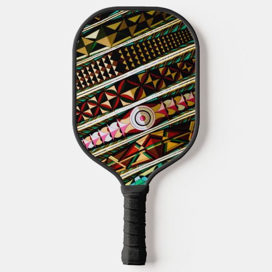Spaanse architectuur pickleball paddle (Achterkant)