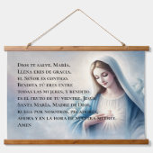Spaanse Ave Maria Hangend Wandkleed (Voorkant)