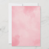 Spaanse Baby Meisje Douche Kaart (Achterkant)