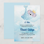 Spaanse baby shower kaart (Voorkant / Achterkant)