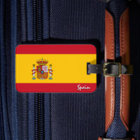 Spaanse Bagagelabels, patriottische vlag