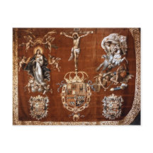 Spaanse banner van het Briefkaart Lepanto