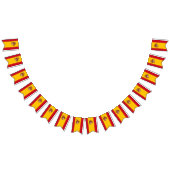 Spaanse banners, Spaanse vlag/bruiloft Vlaggetjes (Alle)