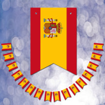 Spaanse banners, Spaanse vlag/bruiloft