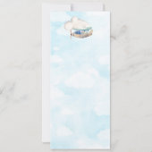 Spaanse Bautizo 1er Año Baptism 1e verjaardag Kaart (Achterkant)