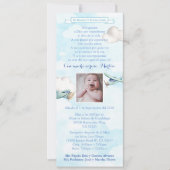 Spaanse Bautizo 1er Año Baptism 1e verjaardag Kaart (Voorkant)