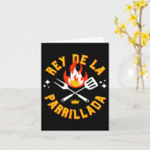 Spaanse BBQ Reque Grill Kaart (Gele Bloem)