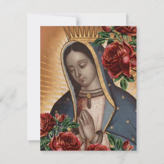 Spaanse begrafenissympathie Heilige Kaart Hartelij (Voorkant)