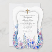 Spaanse bevestiging Meisjes Uitnodiging (Voorkant)