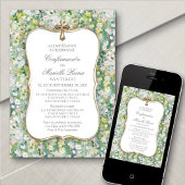 Spaanse bevestiging Meisjes Uitnodiging