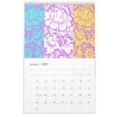 Spaanse bloemenprint kalender (Jan 2027)