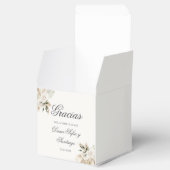 Spaanse Boho bruiloft Bedankdoosjes (Geopend)