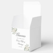 Spaanse Boho bruiloft Bedankdoosjes (Geopend)