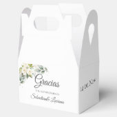 Spaanse Boho bruiloft Bedankdoosjes (Geopend)