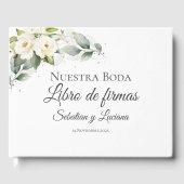 Spaanse Boho bruiloft Gastenboek (Voorkant)