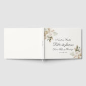 Spaanse Boho bruiloft Gastenboek (Volledig)