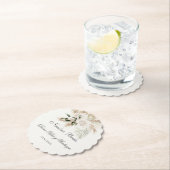 Spaanse Boho bruiloft Kartonnen Onderzetters (Insitu)