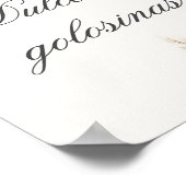 Spaanse Boho bruiloft Poster (Hoek)