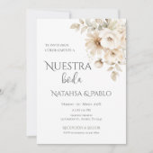 Spaanse Boho bruiloft uitnodiging (Voorkant)