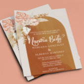 Spaanse Boho-huwelijk op een budget Aarde-tonen