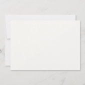 Spaanse Boho Save the Date kaart (Achterkant)